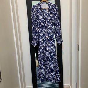 Rixo maxi shirtdress
